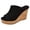 Black, variant on Wedge Sandals for Women Arch Support Comfortable Heels Cushioned Cork Platform Slippers Convenient Casual Shoes for All Day Wear Brown Size 9.5