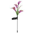 thumbnail image 1 of Lámpara solar de flor de loto, luces solares de exterior, luces solares para decoración de jardín, luces solares de suelo de loto IP55, lámpara de paisaje que cambia de color, 1 of 4