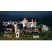 PM Auto 300W Portable Power Station, 333Wh Backup Lithium Battery, Laptop, Outdoor, Camping Solar Generator, ED Flashlight for CPAP Home Camping Travel Emergency, Wireless Charge, AC Outlet, Type-C