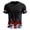 Black, variant on Mens Pique Shirts British Patriotic Jack Print Short Sleeve Blend Tnak Top for Men,Black,2XL