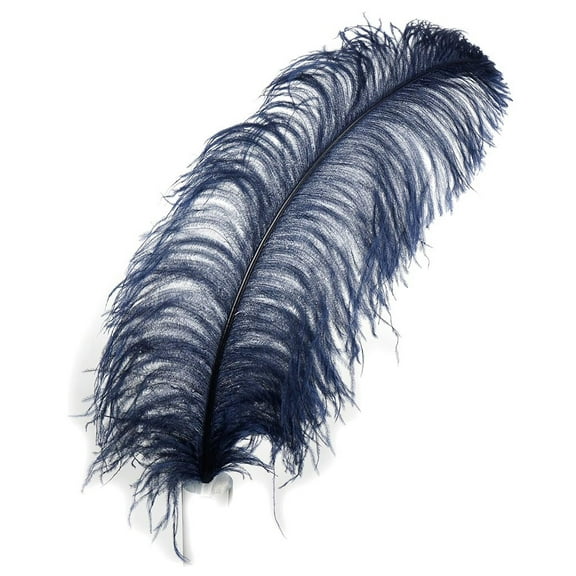 ZUCKER™ Ostrich Prime Femina Feathers - 6pc - 17 - 25" - Navy Blue