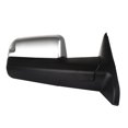 thumbnail image 3 of Power Towing Heated Chrome Side View Mirror for Right Side (Passenger Side) RH For 2013 2014 2015 2016 Ram 1500 2500 3500 Manual Towing Rearview Mirror, 3 of 6