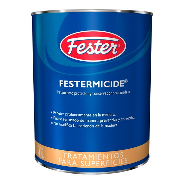 Tratamiento Protector y Conservador para Madera Fester Festermicide 4 L