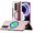 Pink, variant on Magnetic Case for Samsung Galaxy Z Fold 5, [Compatible with MagSafe] Dual Layer Military Grade Drop Shockproof Anti-Scratch [Wireless Charging] Phone Case for Samsung Galaxy Z Fold5 QHMS-Black