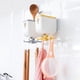 thumbnail image 5 of Utensilios De Almacenamiento Montada En La Pared Con Colgador Giratorio De 360 ​​Grados Sin Perforación Para Cocina, Baño Y Dormitorio Guardurnaity HA039994-01, 5 of 6