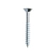 thumbnail image 1 of blíster de 50 tornillos para madera 1 1/2 pulgada plata, 1 of 4