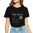 thumbnail image 2 of African Latin Definition Womens Shirt Women's WR Powerism T-Shirt, 2 of 6