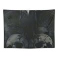 thumbnail image 5 of BCIIG Skulls Crow Dark Art Tapestry Wall Hanging Unique Style for Home Decor - Graphic Tapestries for Living Room Bedroom Dorm 40x30inch, 5 of 6