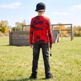 thumbnail image 5 of Abcomgle Boys Long Sleeve Shirts Size 6 Fashion 3D Print Crewneck T-Shirts for Kids Boys Winter Basic Top for Boys Soft Boys Shirts, 5 of 6