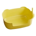 thumbnail image 2 of Large Cats Litter Box,Banding Out Proof Spillage Proof,Fully Open One Pieces Litter Tray,Plastic Material,Sturdy,Spacious Size,Full Open Structure,Suitable for Various Litter Types,Easy to Clean, 2 of 6