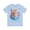 Baby Blue, variant on Tiger Graphic Unisex 100 Cotton Vintage Art with Animal Tee 18
