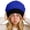 Blue, variant on Babysbule Quirky Faux Fur Headband, Brimless Elastic Costume Headwear for Themed Party