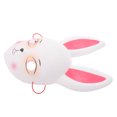 thumbnail image 2 of FELTECHELECTR Máscara de conejito, máscara de disfraz de Pascua, máscara de cosplay de Pascua, máscara de conejito de Pascua, decoración, 2 of 7