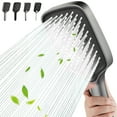 thumbnail image 6 of BVXEEP Shower Head, Shower Head - High Pressure Handheld Shower Head -3- Spray Elderly and Children Handheld Shower Head Can be Used in Home and Gyms, 6 of 9