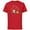 Red, variant on Disney and Pixar’s Dug Days Fireworks - Short Sleeve Cotton T-Shirt for Adults - Customized-Black