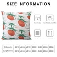 thumbnail image 5 of Nawypu  Tomatoes Throw Pillow Cover Soft Square Cushion Case for Couch Sofa Bedroom Car Farmhouse Home Decor, 5 of 5