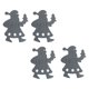 thumbnail image 2 of Inteprter Cubiertos de Navidad, 4 Uds., bolsa, tenedor, soporte para cuchara de interior, tela, vajilla, bolsas, organizador de de cocina, Kits de decoración para fiestas Gris oscuro Inteprter HA069000-02, 2 of 6