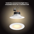 thumbnail image 4 of Luz Empotrada Inteligente Philips Hue 4" Retrofit 850LM Blanco, 4 of 9