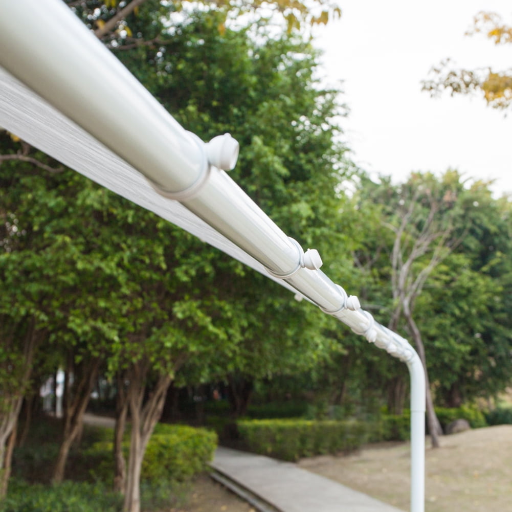 Kadyn 3x6 Carport Car Canopy, Versatile Shelter Car Shed with 6 Foot Tubes, PE Fabric Carport Car Canopy for outdoor, White Kadyn 3x6 Carport Car Canopy, Versatile Shelter Car Shed with 6 Foot Tubes, PE Fabric Carport Car Canopy for outdoor, White