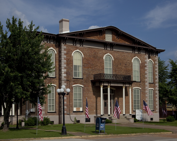 Print: Pickens County Courthouse, Carrollton, Alabama, 2010 - image 1 of 1