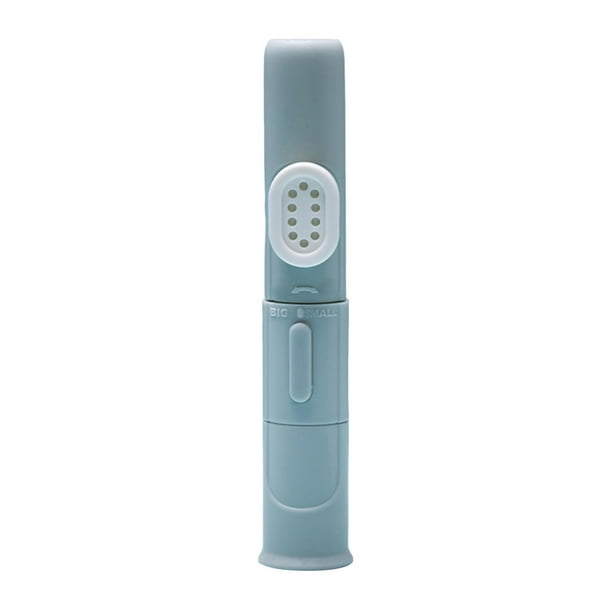 Flauta Kazoo, instrumento para el desarrollo de la respiración y la pronunciación musical ergonómica. Verde claro