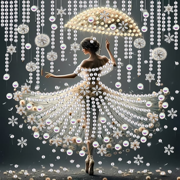 Nuevo set de pintura con diamantes 5D irregulares, set de pintura con diamantes para adultos, set de pintura con diamantes de cristal sin marco de 15×20 pulgadas (40×50 cm).