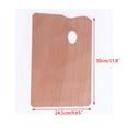 thumbnail image 2 of SagaSave Wooden Paint Palette Paint Tray Pallets Painting Practice for Adults and Children, 2 of 5