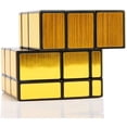 thumbnail image 4 of Mirror Cube Gold, Magic Cube Mirror Speed ​​Cube 3x3 Puzzle Cube Toy Golden, 4 of 4
