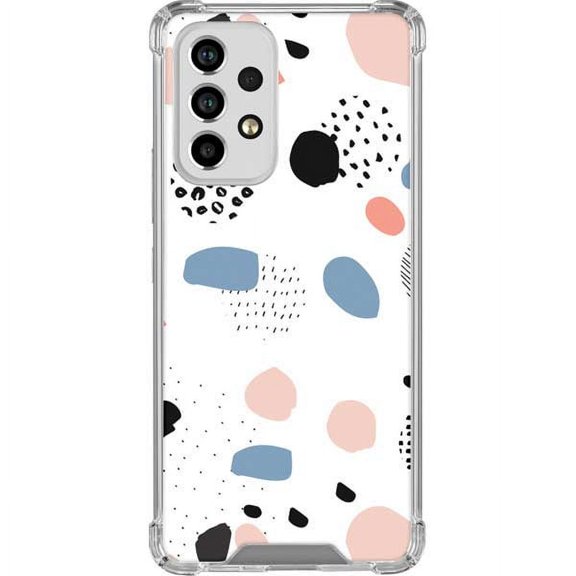 Skinit Polka Dots Patterned Dots Galaxy A53 5G Clear Case