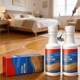 thumbnail image 3 of Floor Restore Polish & Cleaner for Hardwood, Laminate, Tile & Vinyl - 3-in-1 Floor Restorer, 5 fl oz Shine Enhancer & Protective Treatment for Home Wood Floors, 3 of 6