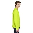thumbnail image 3 of Team 365 TT11L Men's Zone Performance Long Sleeve T-Shirt-Safety Yellow-3XL, 3 of 3