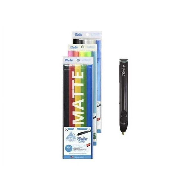 3Doodler Create+ 3Dペン 3Doodler Create+ Essential Pen Set (Black) with Plug & ABS
