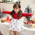 thumbnail image 4 of Kogui Baby Christmas Dress Girl Girls' Dress, Toddler Long Sleeve Dresses Size 24 36 Months(Red,24-36 Months), 4 of 9