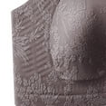 thumbnail image 4 of Wensltd Women Seamless Pad Gather Lift Bras Comfortable Support All Day Women Sport Running Bras Pink, 4 of 6