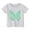 White, variant on ibiyuan Girls T-Shirts Shirts for Girls 7-8 St Patricks Day Love Heart Clover Printed Short Sleeve Shirts Green Crew Neck Irish Saint Tee Summer Tops,3-4 Years