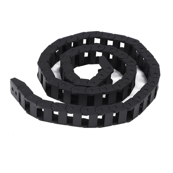 10 x 20mm 1M Abierto en ambos lados Cadena de arrastre cable remolque plastico