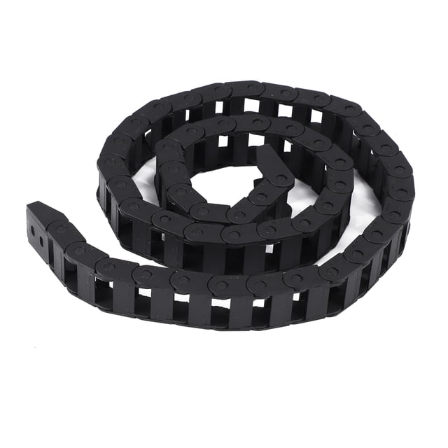 10 x 20mm 1M Abierto en ambos lados Cadena de arrastre cable remolque plastico