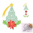 thumbnail image 2 of Christmas Tree Metal Cutting Dies Stencil Scrapbooking Album Paper Card Template, 2 of 9