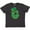 Retro Heather Black, variant on Irish St Patricks Day Letter G Monogram Youth T-Shirt