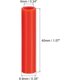 thumbnail image 3 of 10pcs Silicone Straw Tips, Metal Straw Covers, Soft Reusable Straws Tips Fit for 6mm/0.24" OD Stainless Steel Straws, Red, 3 of 5