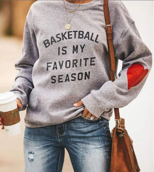 baseball style sweater