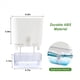 thumbnail image 4 of Macetas para Plantas de Interior de 4,25 Pulgadas, Maceta con Riego AutomáTico para Interiores, Macetas Violetas con DepóSito Visible, 2 Unidades, 4 of 8
