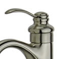 thumbnail image 2 of Bellaterra Home Madrid Single Hole Single Handle Bathroom Faucet with Overflow Drain in Brushed Nickel, 2 of 5