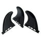 thumbnail image 3 of 3 piezas de quillas para tabla de surf, liberación rápida, reemplazo directo, profesionales, premium Negro, 3 of 9