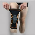 thumbnail image 5 of Compression Knee Brace for Sports  Powerlifting  Running  Jogging  Workout Athletic Sleeve Support for Quick Recovery  Relief From Joint Pain  Meniscus Tear and Arthritis, 5 of 5
