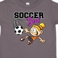 thumbnail image 4 of Inktastic Soccer Girl Girls Toddler T-Shirt, 4 of 5