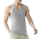 thumbnail image 2 of pstuiky Camisetas sin mangas para hombre, Camiseta deportiva informal sin mangas con cuello redondo para hombre Camisas para hombres l, 2 of 3
