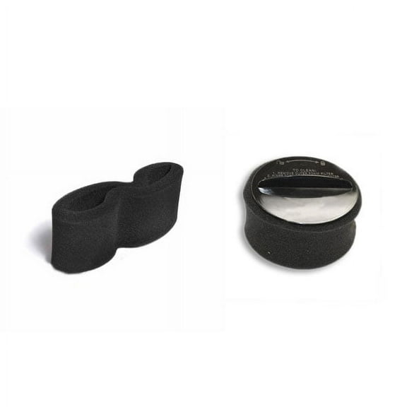 Replacement Part For Bissell Models 68C7W, 68C7V, 68C7U, 68C7, 12B1 Power Force Bagless Upright Vacuum Filter Comes With Foam, Plus One Foam Filter