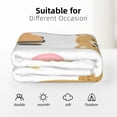 thumbnail image 6 of XMXT Flannel Warm Throw Blanket, Animal Illustration Patterns Bedroom Decor Blankets for Bed Couch Living Room, 50 x 70 inches, 6 of 9