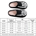thumbnail image 2 of Zapatillas de felpa de Halloween pantuflas mullidas para el hogar zapatos suaves para parejas para el invierno, 2 of 9